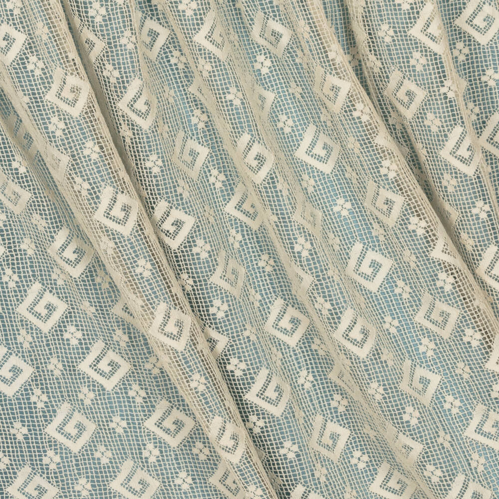 Gucci-Teen Girls Blue Square G Lace Dress | Childrensalon Outlet