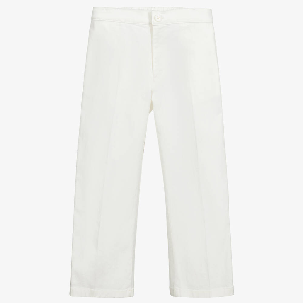 Gucci-Teen Girls White Trousers | Childrensalon Outlet