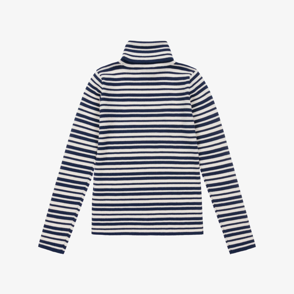 Gucci-Teen Striped Wool Rollneck Top | Childrensalon Outlet