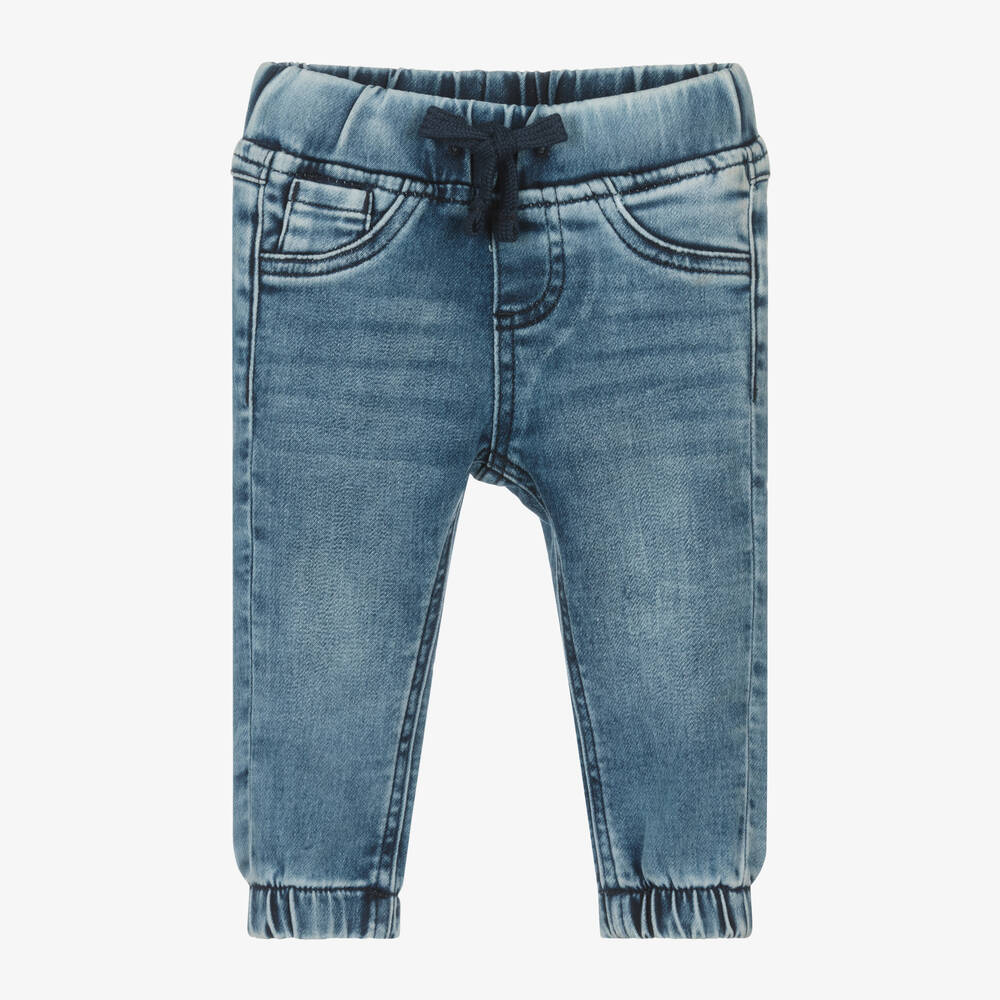 Guess-Baby Boys Blue Denim Jeans | Childrensalon Outlet
