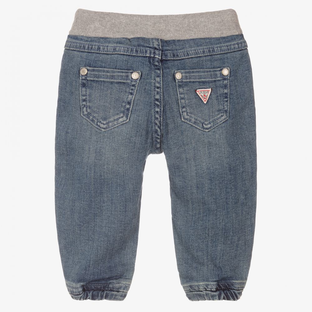 Guess Baby Boys Blue Pull On Jeans Childrensalon Outlet