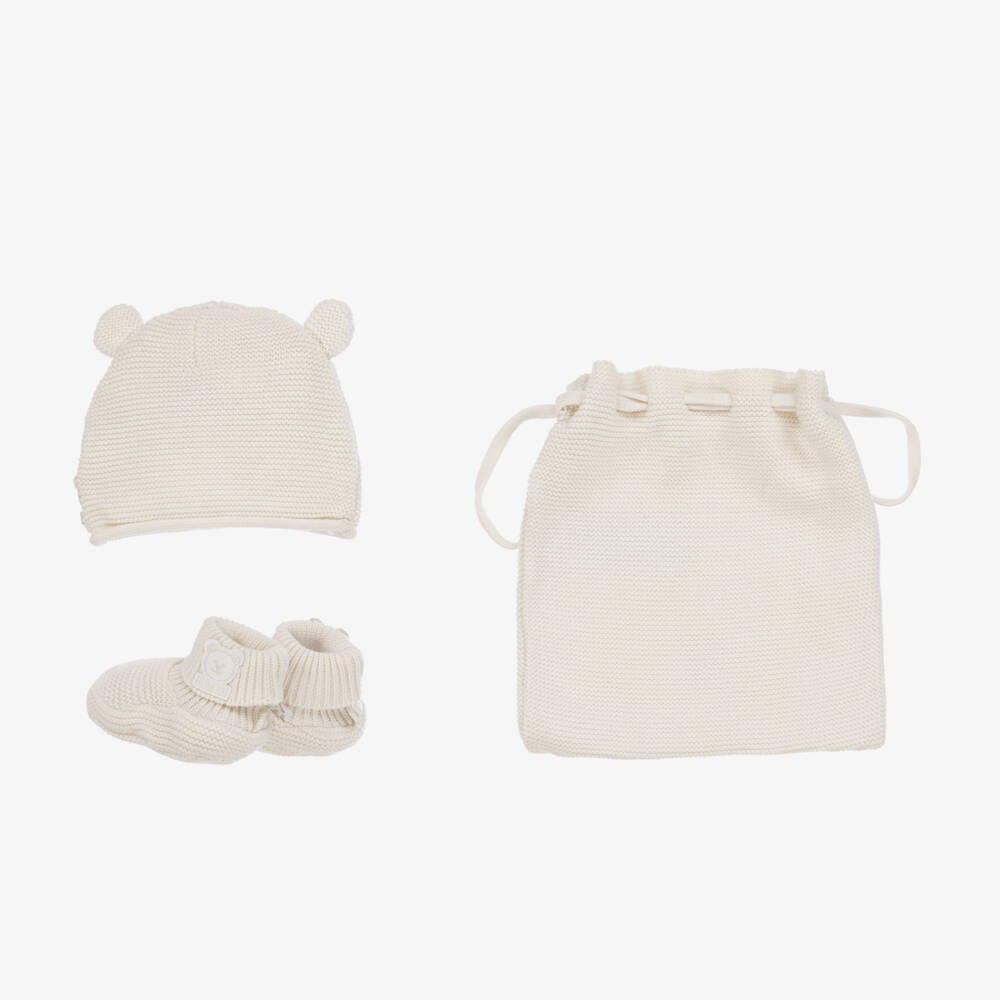Guess-Baby Boys Ivory Knit Set | Childrensalon Outlet