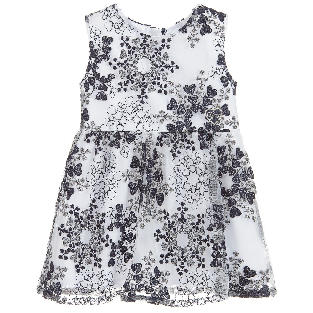 Guess - Baby Embroidered Dress Set | Childrensalon