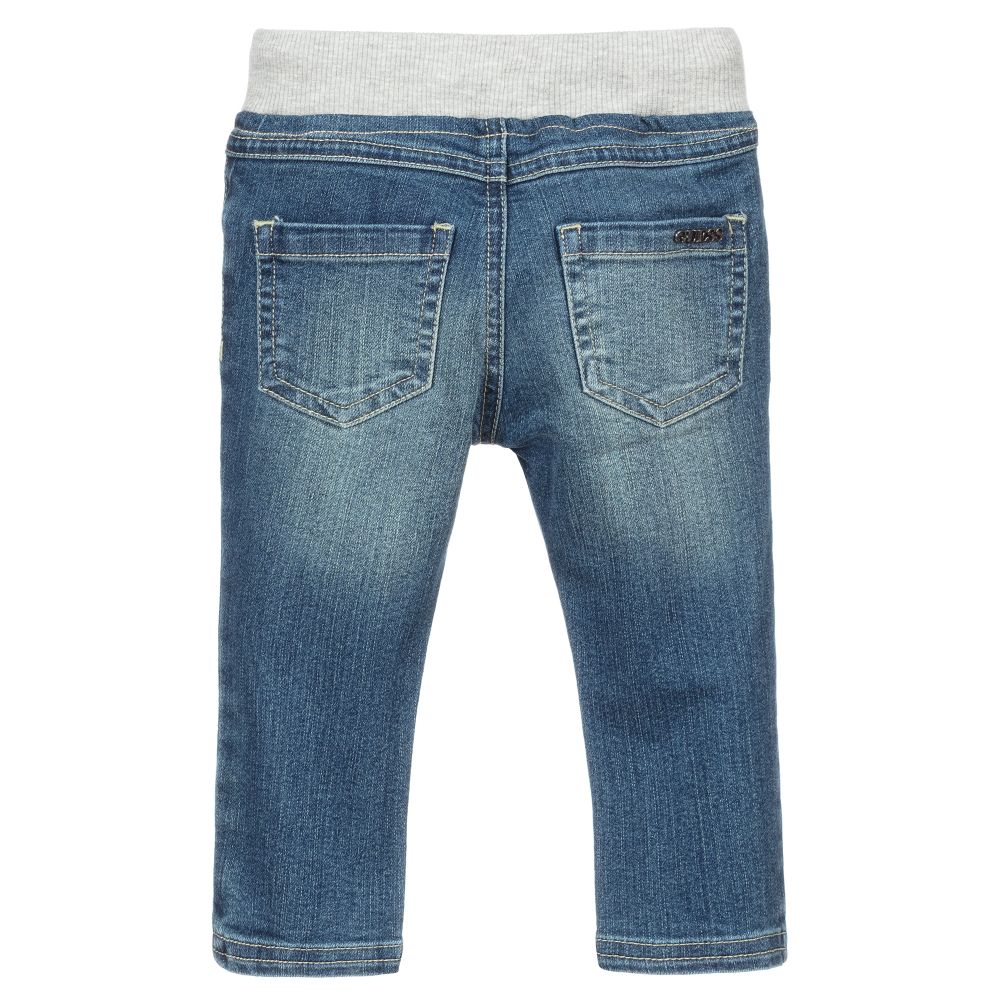 جيس-جينز قطن دنيم لون أزرق للمولودات | Childrensalon Outlet
