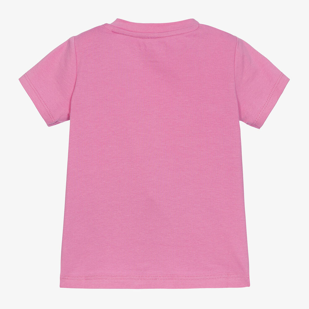 Pink guess t shirt sales