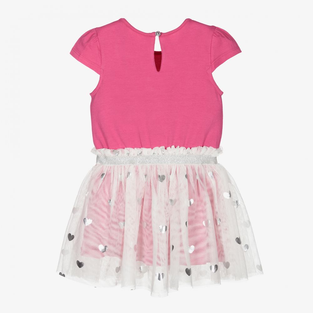 Pink guess dress top