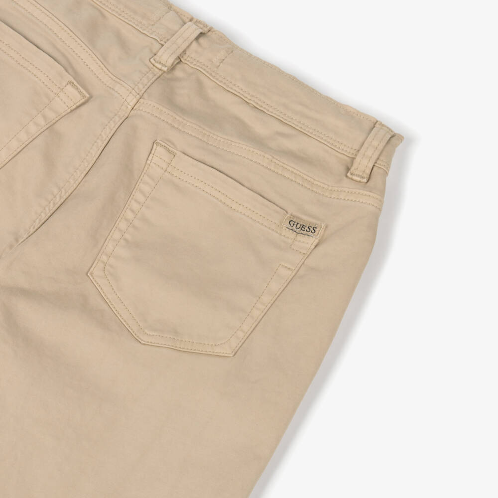Guess-Beige Chino | Childrensalon Outlet
