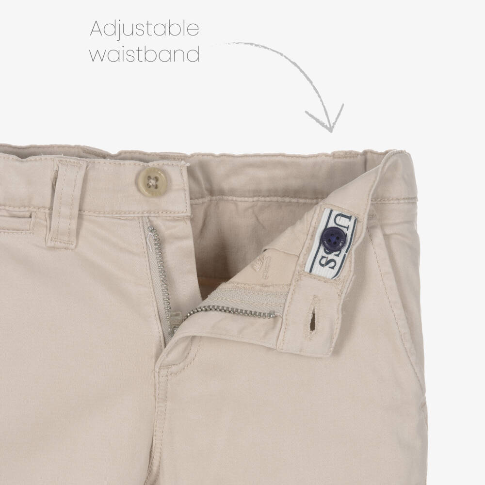 Guess-Beige Chinos | Childrensalon Outlet