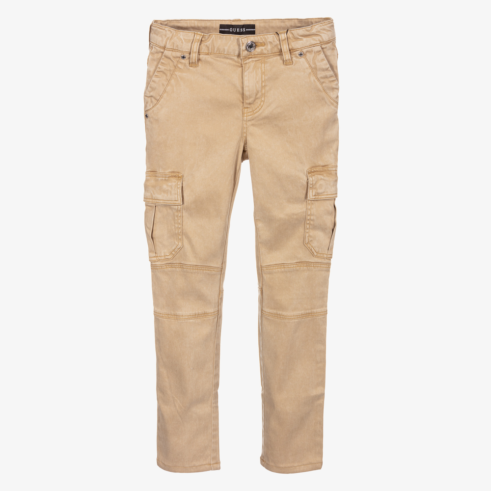 Guess - Beige Skinny-Cargohose | Childrensalon