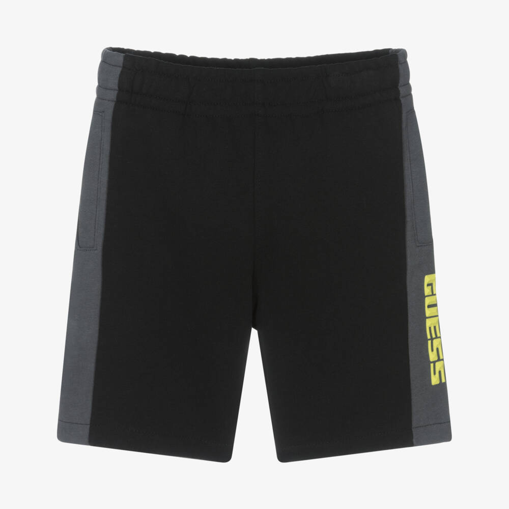 Guess-Черные шорты для гонок | Childrensalon Outlet