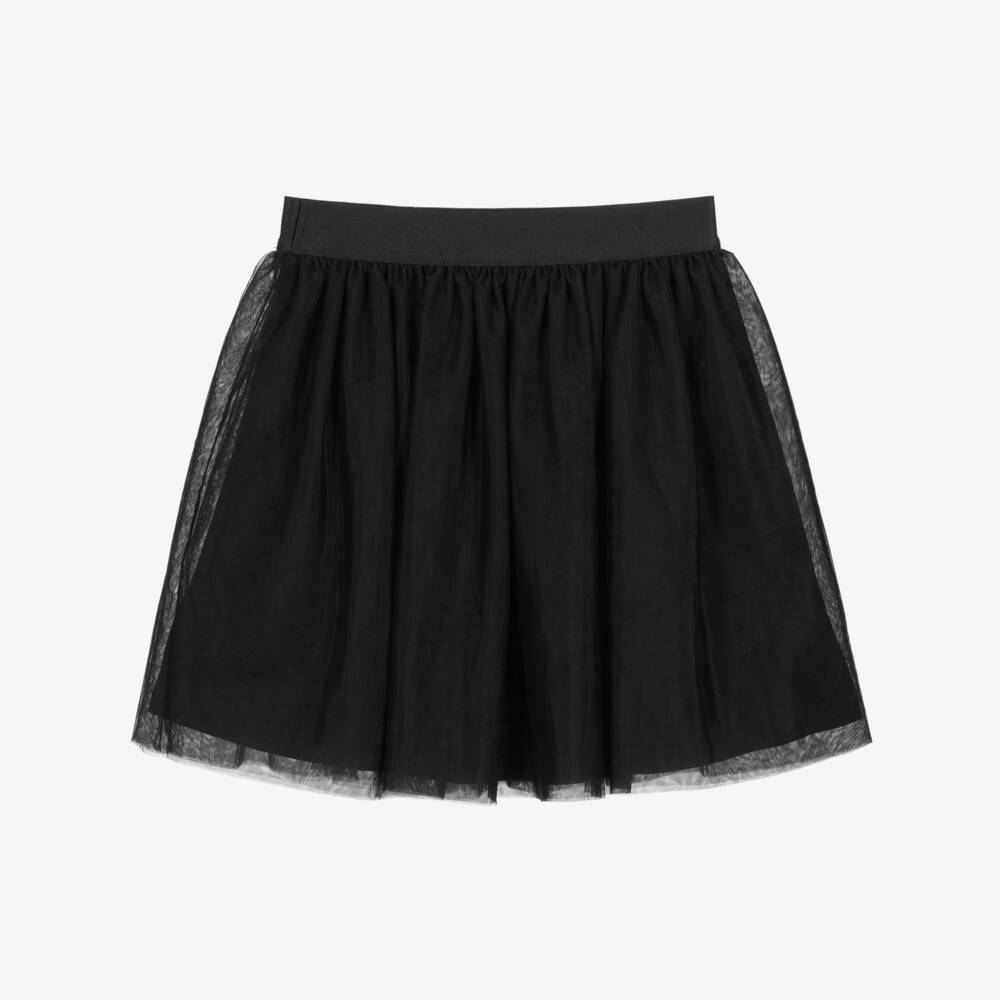Guess-Black Tulle Skirt | Childrensalon Outlet