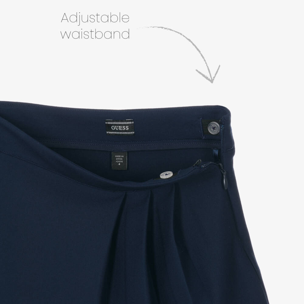 Guess-Blue Bow Skirt Set | Childrensalon Outlet