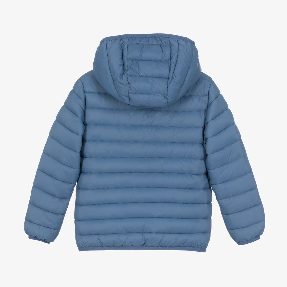 Guess Blue Lightweight Puffer Jacket