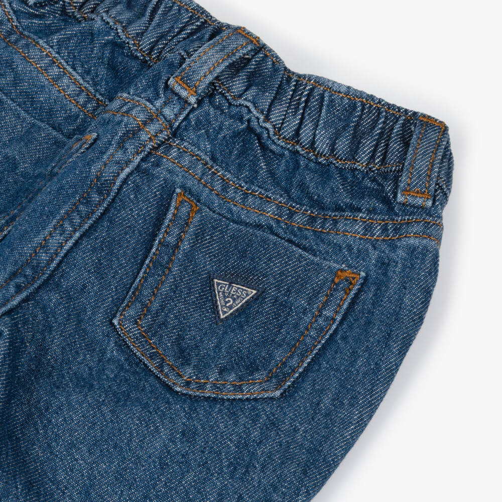 Guess-Blue Logo Jeans | Childrensalon Outlet