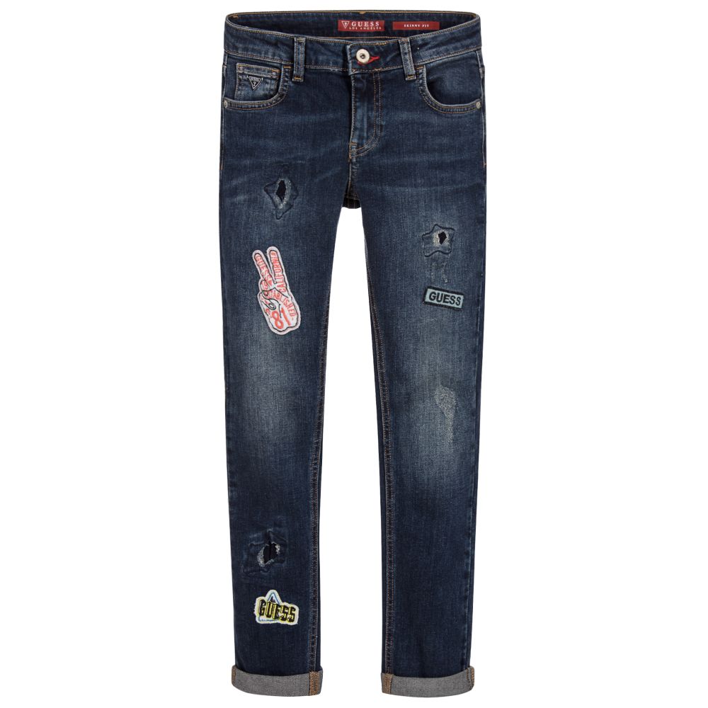 Guess - Boys Appliqué Jeans | Childrensalon