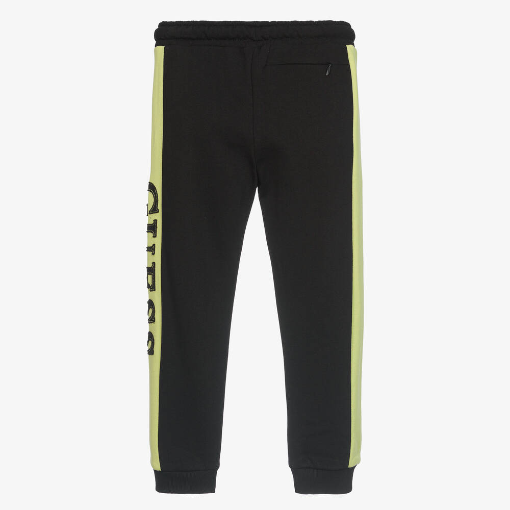 جيس-جوغرز قطن لون أسود للأولاد | Childrensalon Outlet