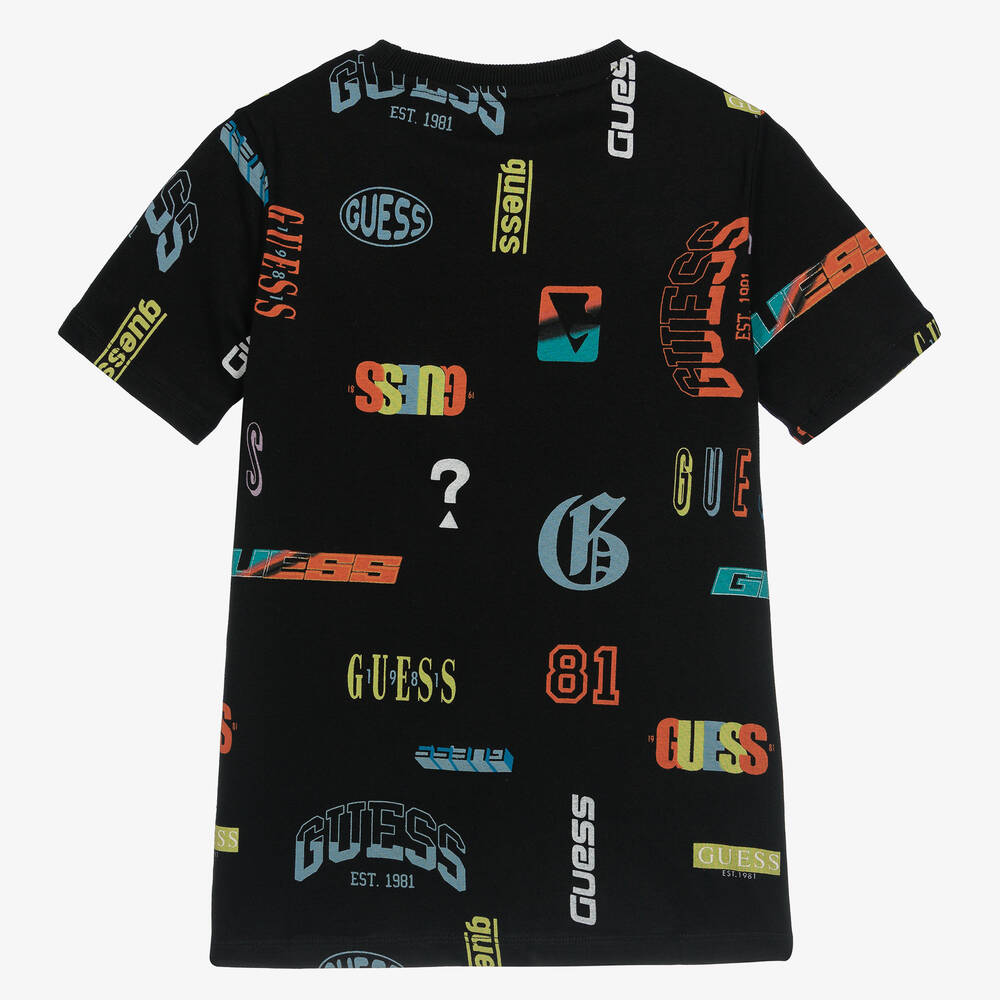 Guess multicolor deals shirt