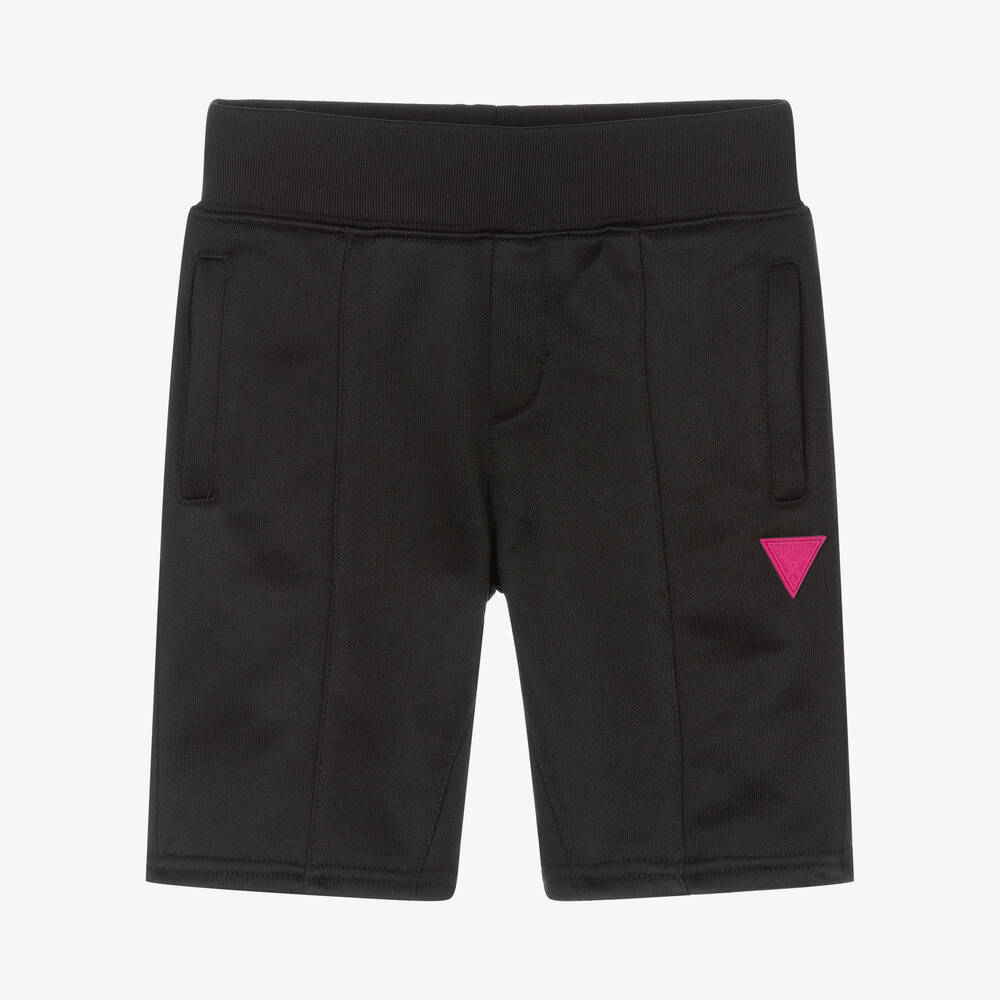 Guess - Schwarze Jersey-Shorts (J) | Childrensalon