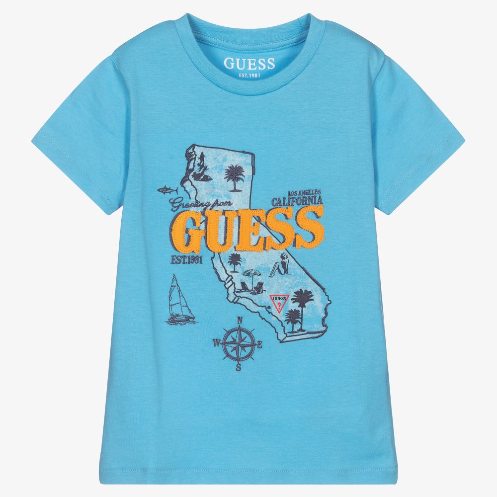 Guess shirts boys online
