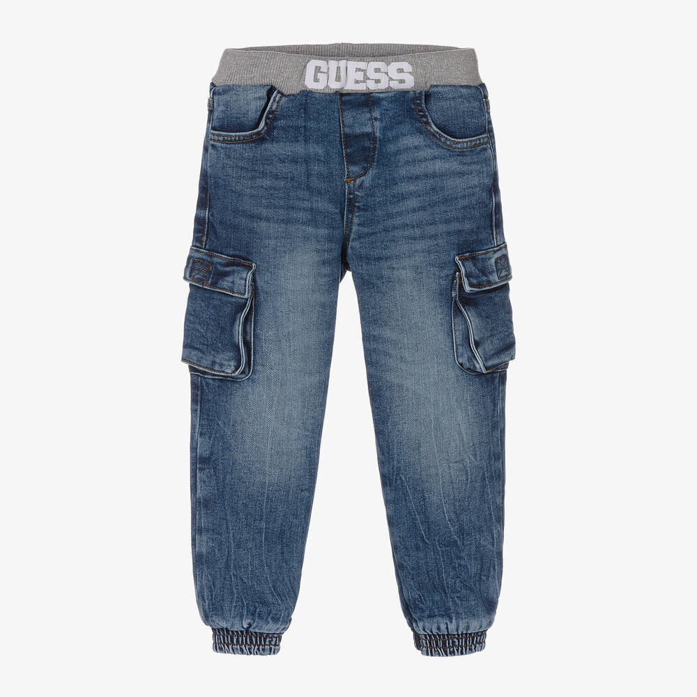 Guess - Boys Blue Denim Jeans | Childrensalon