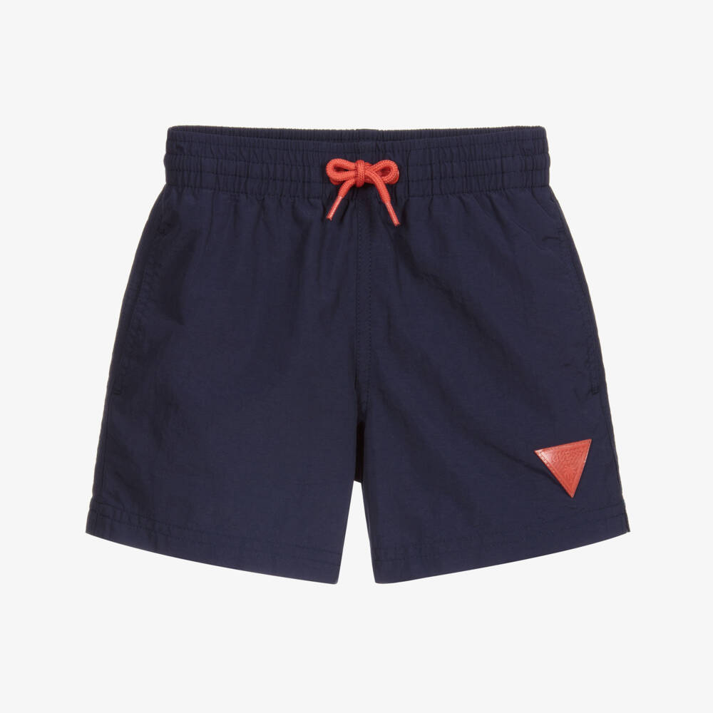 Guess-Синие шорты-плавки для мальчиков | Childrensalon Outlet