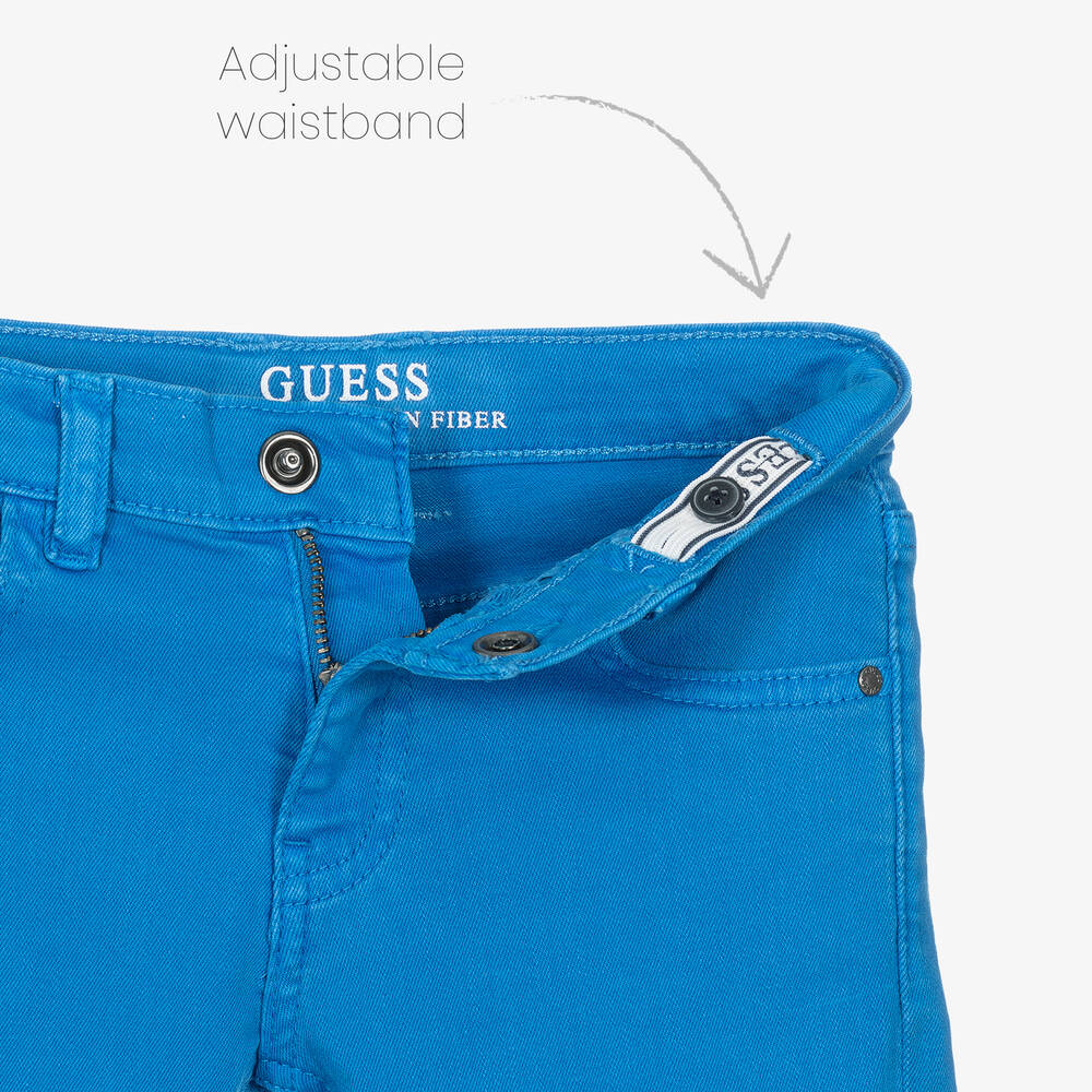 Guess-Boys Bright Blue Denim Jeans | Childrensalon Outlet