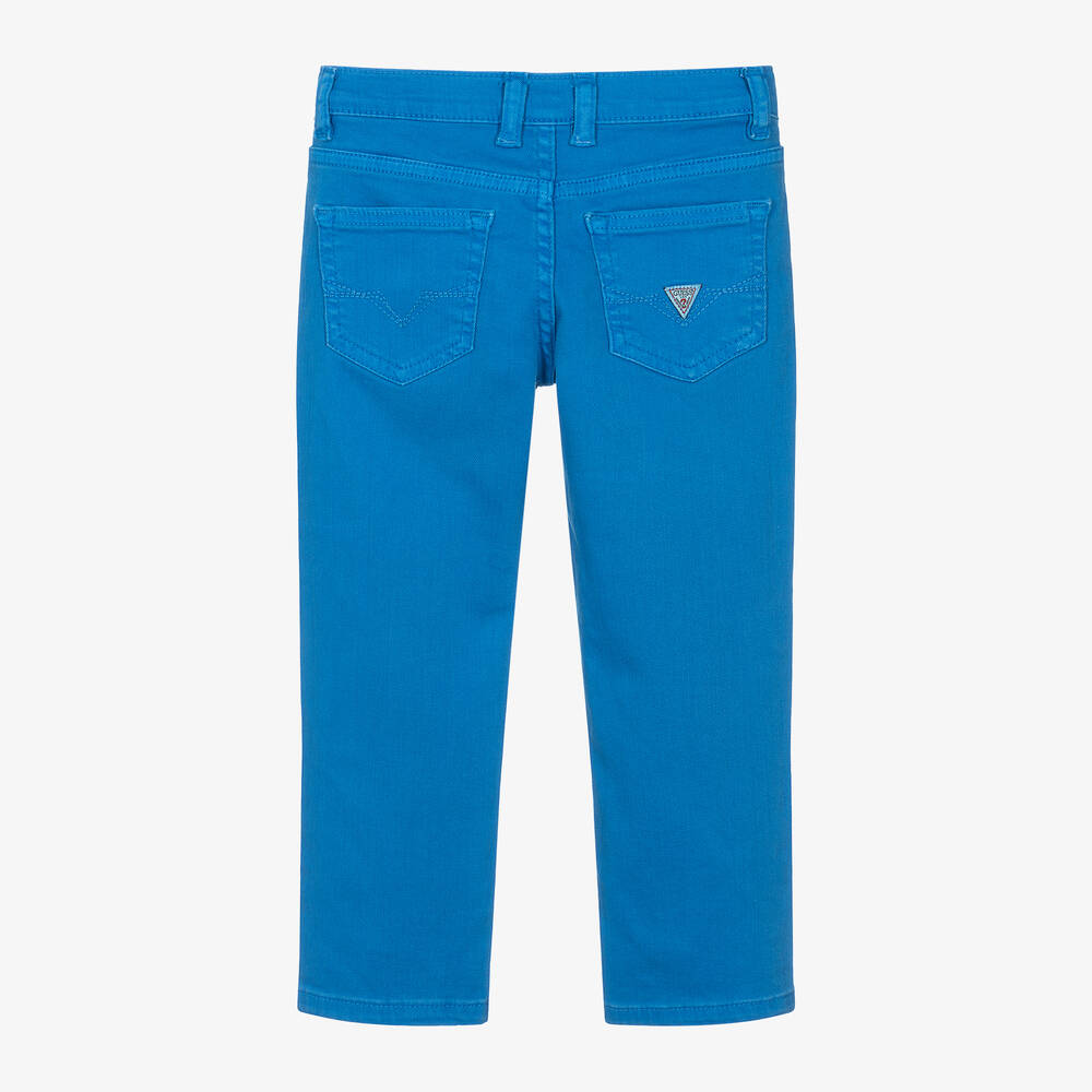 Guess-Boys Bright Blue Denim Jeans | Childrensalon Outlet