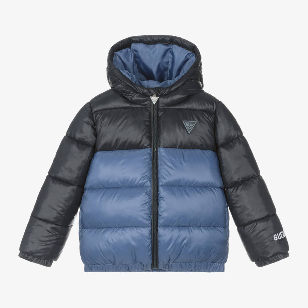 Guess-Boys Colourblock Padded Jacket | Childrensalon Outlet