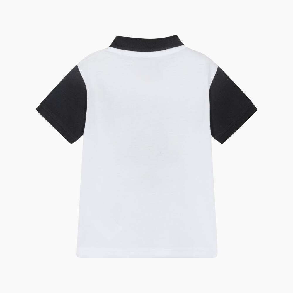 Guess-Boys Cotton Piqué Varsity Polo | Childrensalon Outlet