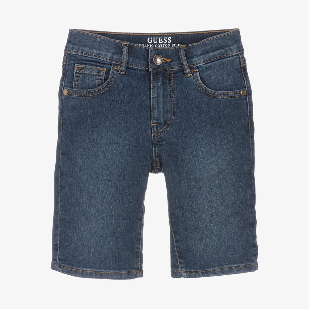 Guess - Dunkelblaue Jeans-Shorts (J) | Childrensalon