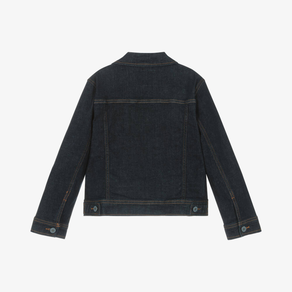 Guess-Boys Deep Indigo Denim Jacket | Childrensalon Outlet