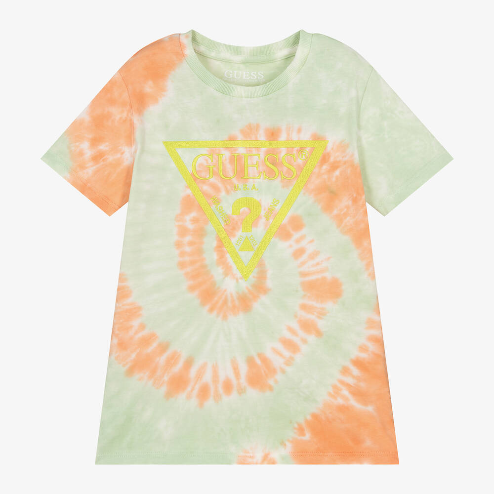 Guess tie dye t shirt cheap