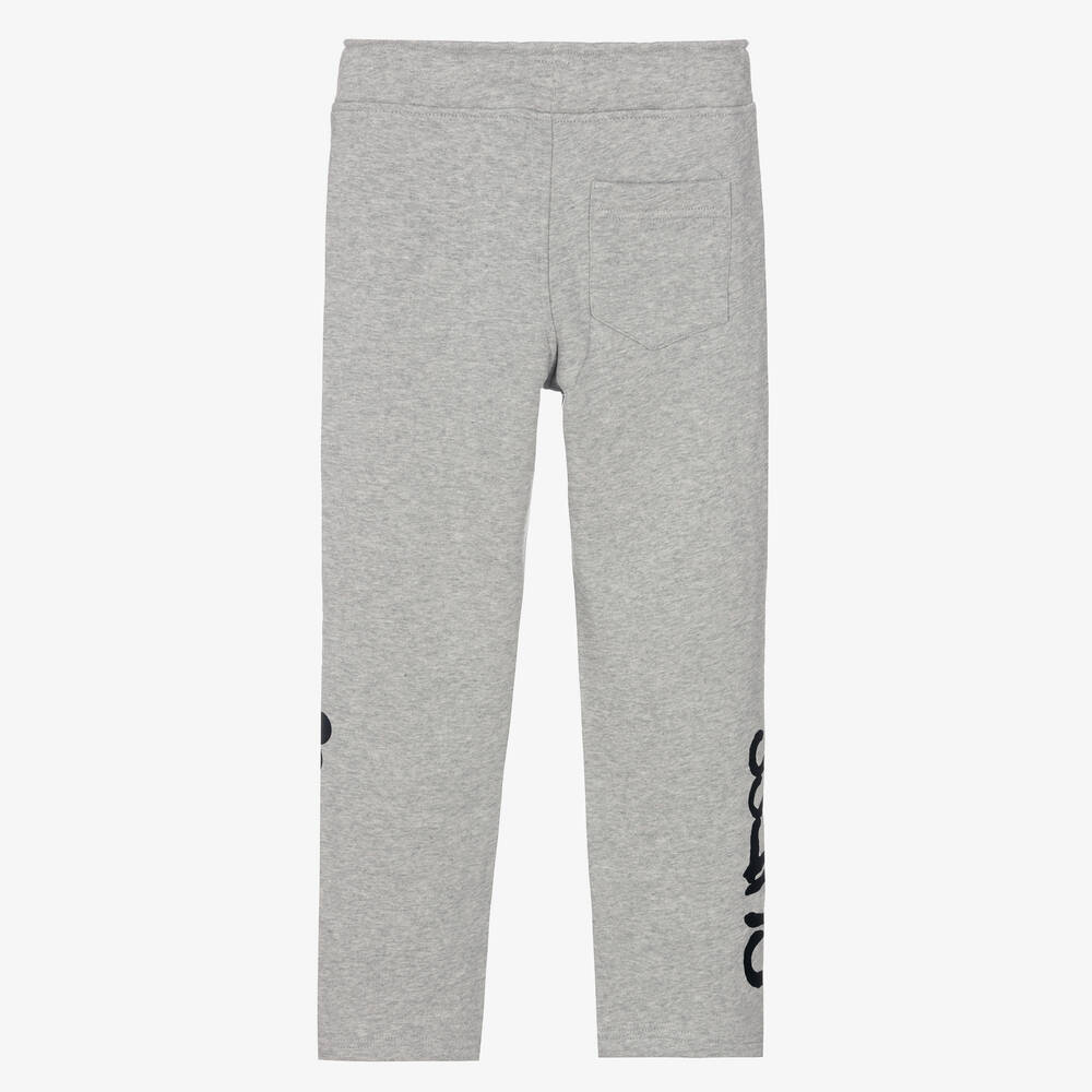 Guess-Серые хлопковые джоггеры с граффити Бэнкси | Childrensalon Outlet