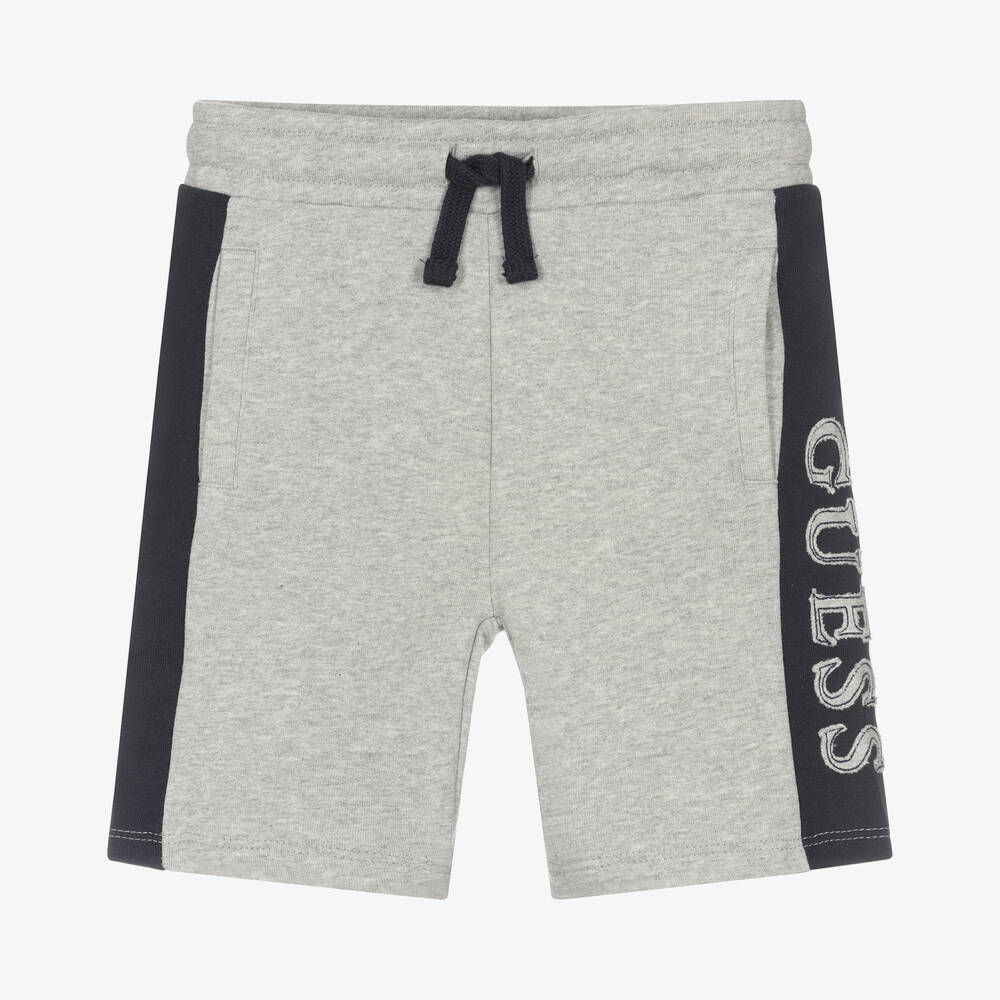 Guess - Graue Baumwollshorts für Jungen | Childrensalon