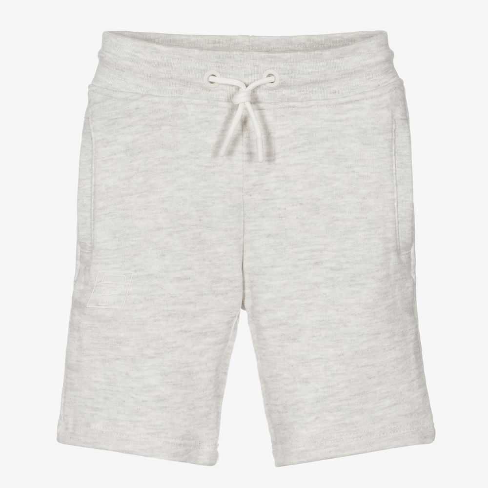 Guess - Boys Grey Cotton Shorts | Childrensalon