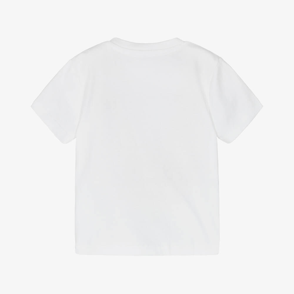 Guess-Boys Ivory Bear Pocket Tee | Childrensalon Outlet