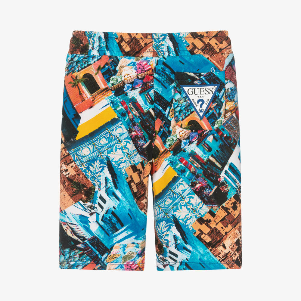 Guess-Boys Multicolour Jersey Bermuda Shorts | Childrensalon Outlet