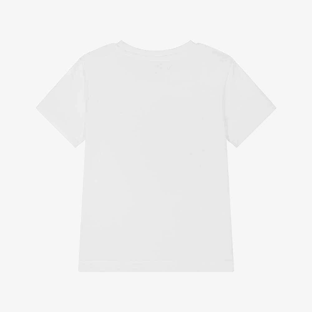 Guess-Boys Pure Cotton Graphic Tee | Childrensalon Outlet