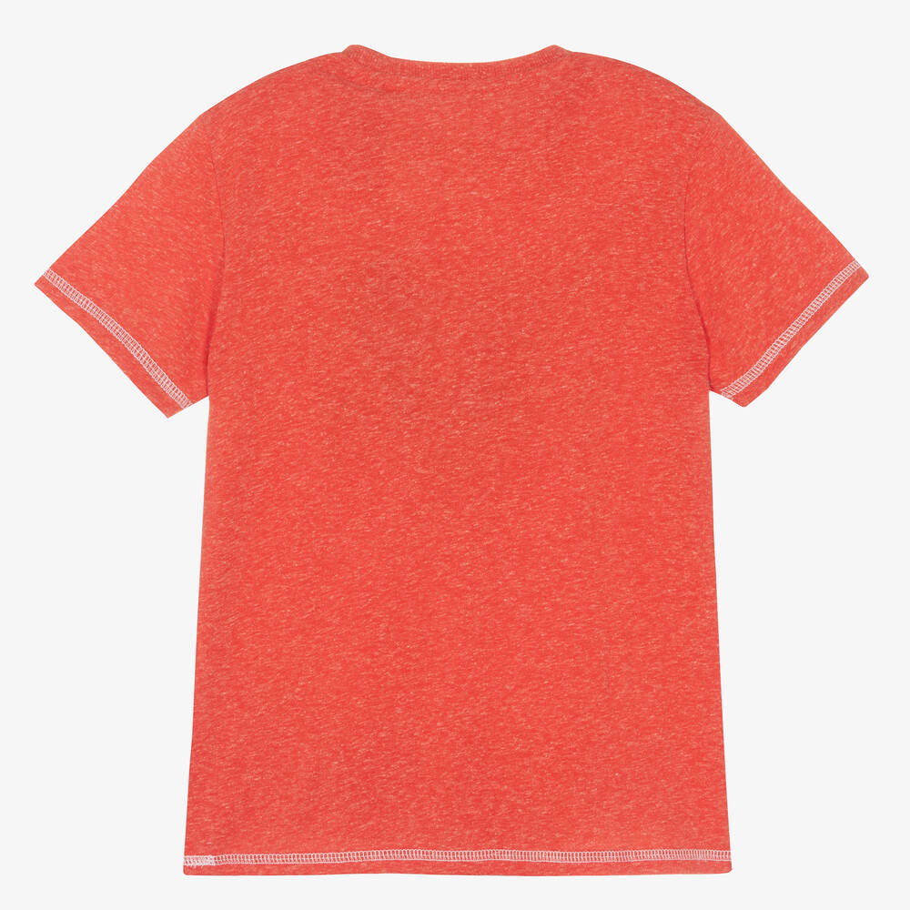 GUESS / ゲス GUESS LOGO MONOGRAM T-SHIRT RED XL Guess Big Boys Short-Sleeve Logo Oversized T-Shirt | Dillard's
