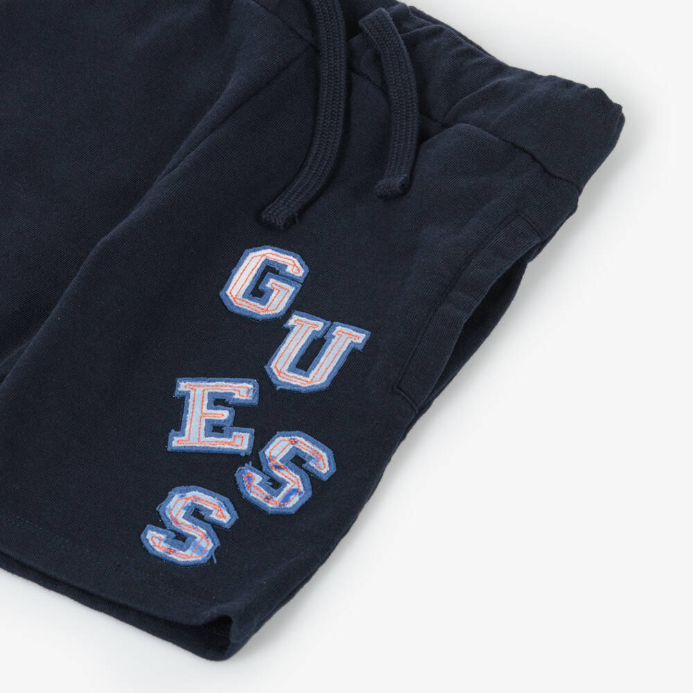 Guess-Boys Shorts - Jersey Logo | Childrensalon Outlet