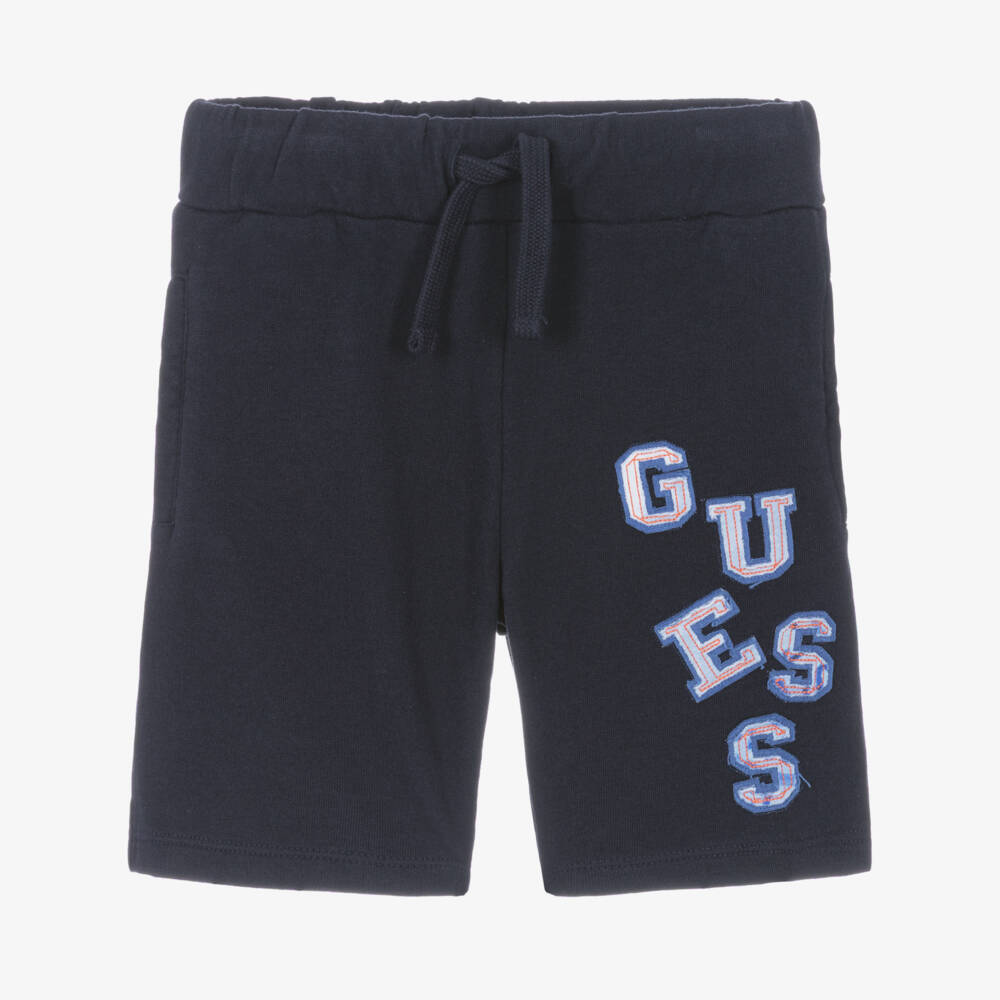 Guess-Boys Shorts - Jersey Logo | Childrensalon Outlet