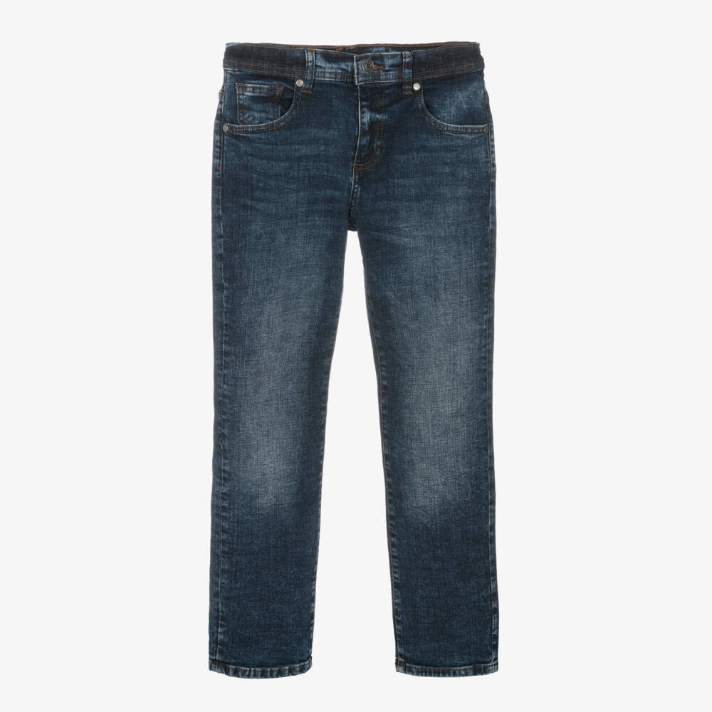 Guess-Синие джинсы для мальчиков - подростков | Childrensalon Outlet