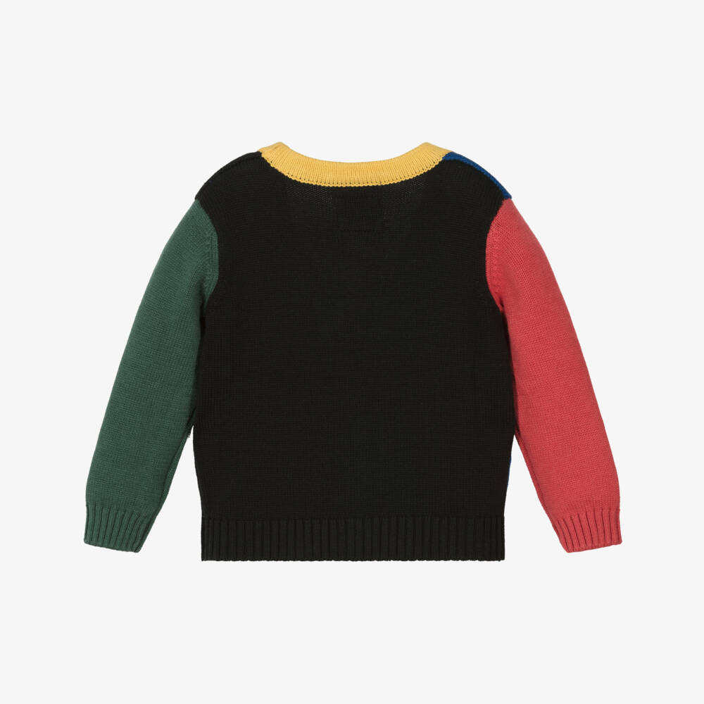 Guess-Boys Vibrant Knit Cotton Cardigan | Childrensalon Outlet