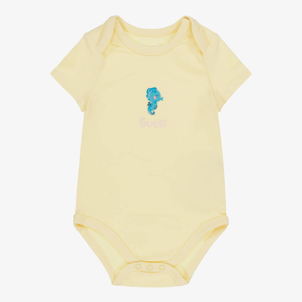 Guess-Boys' Vibrant Marine Baby Bodysuits Trio | Childrensalon Outlet