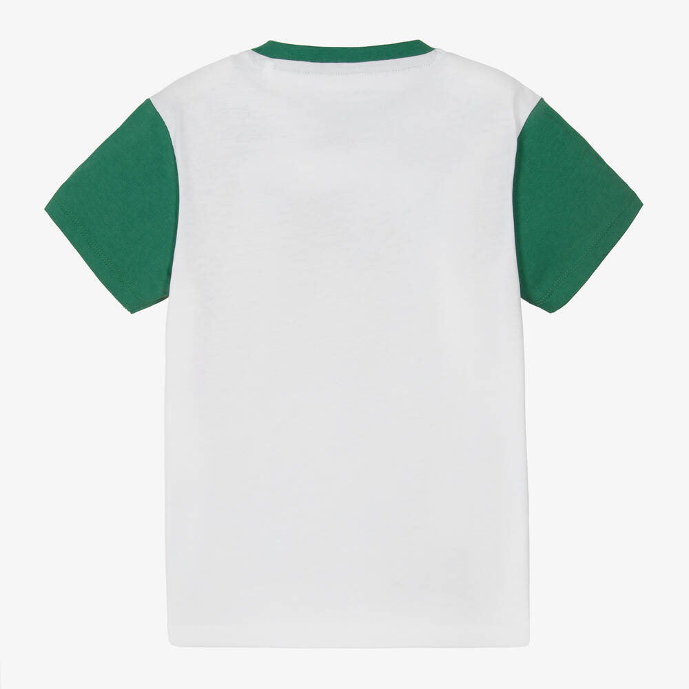 Green and white guess shirt cheap