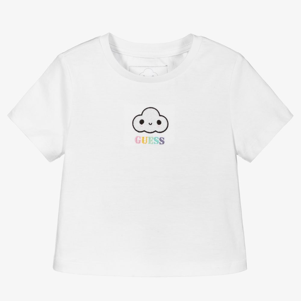 Cropped guess shirt on sale