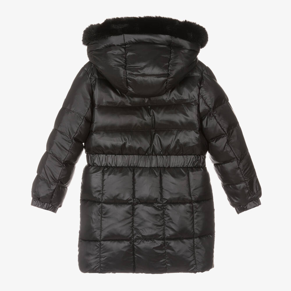 Black guess coat shop