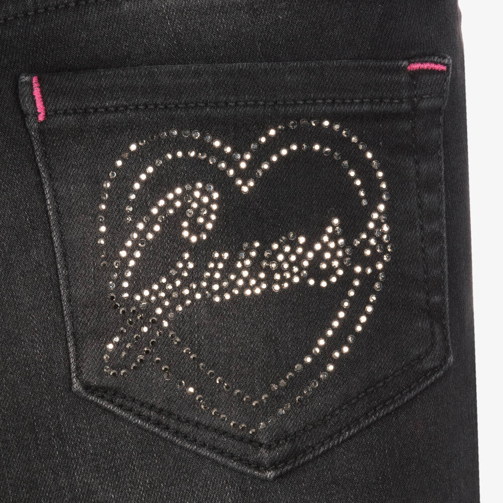 Guess Girls Black Skinny Jeans Childrensalon Outlet