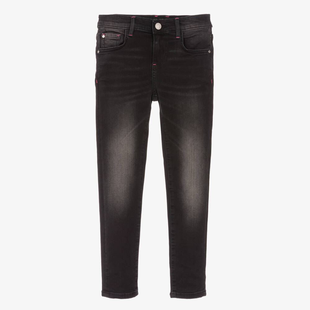 Guess Girls Black Skinny Jeans Childrensalon Outlet