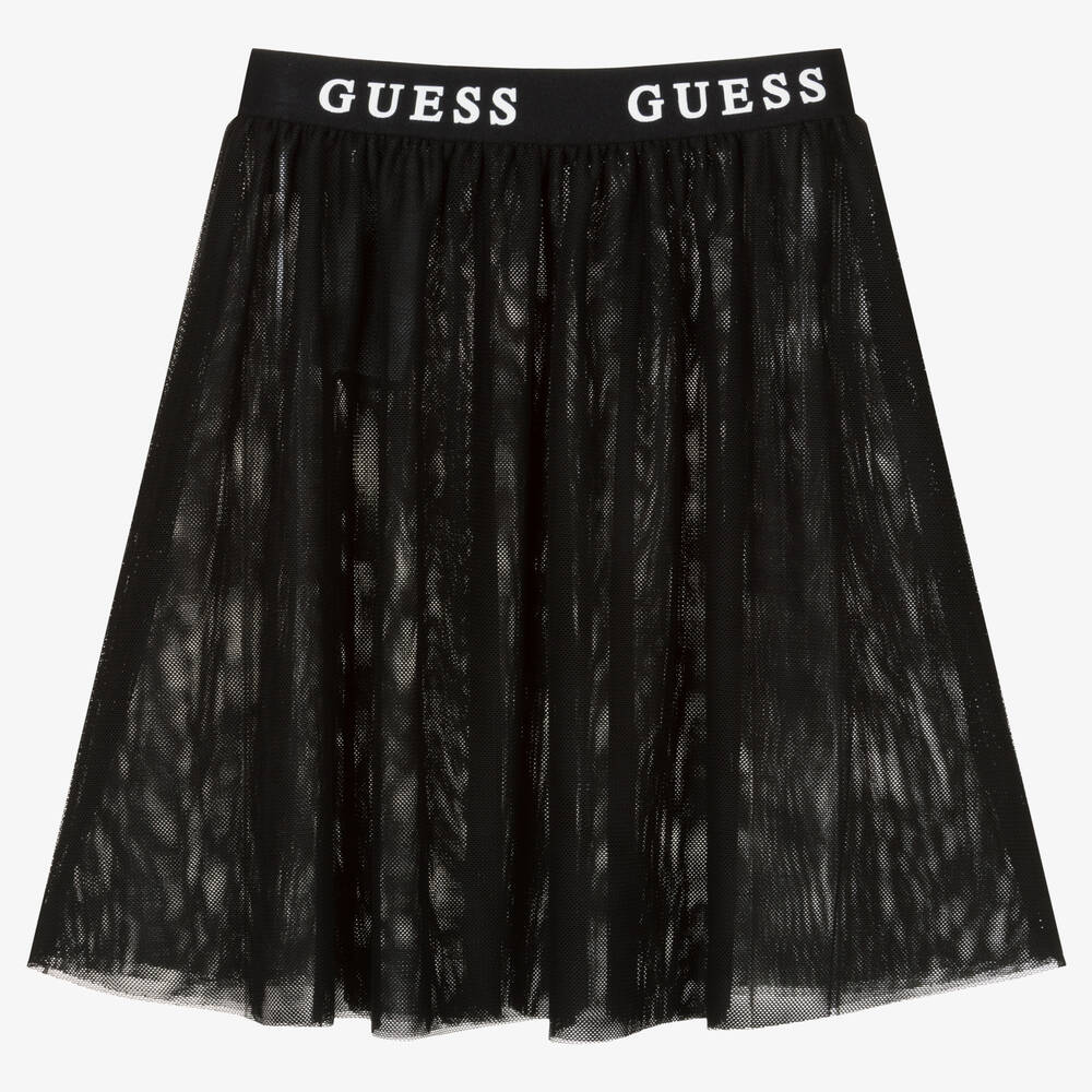 Mesh skirt black and white outlet